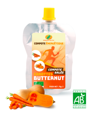 Endur'Activ compote salée Carottes Butternut